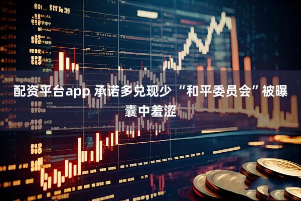 配资平台app 承诺多兑现少 “和平委员会”被曝囊中羞涩