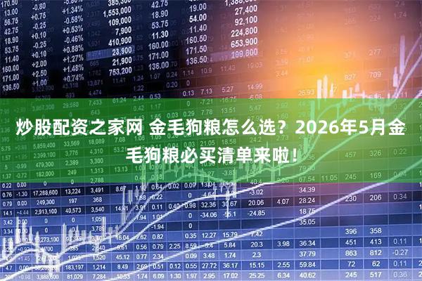 炒股配资之家网 金毛狗粮怎么选？2026年5月金毛狗粮必买清单来啦！
